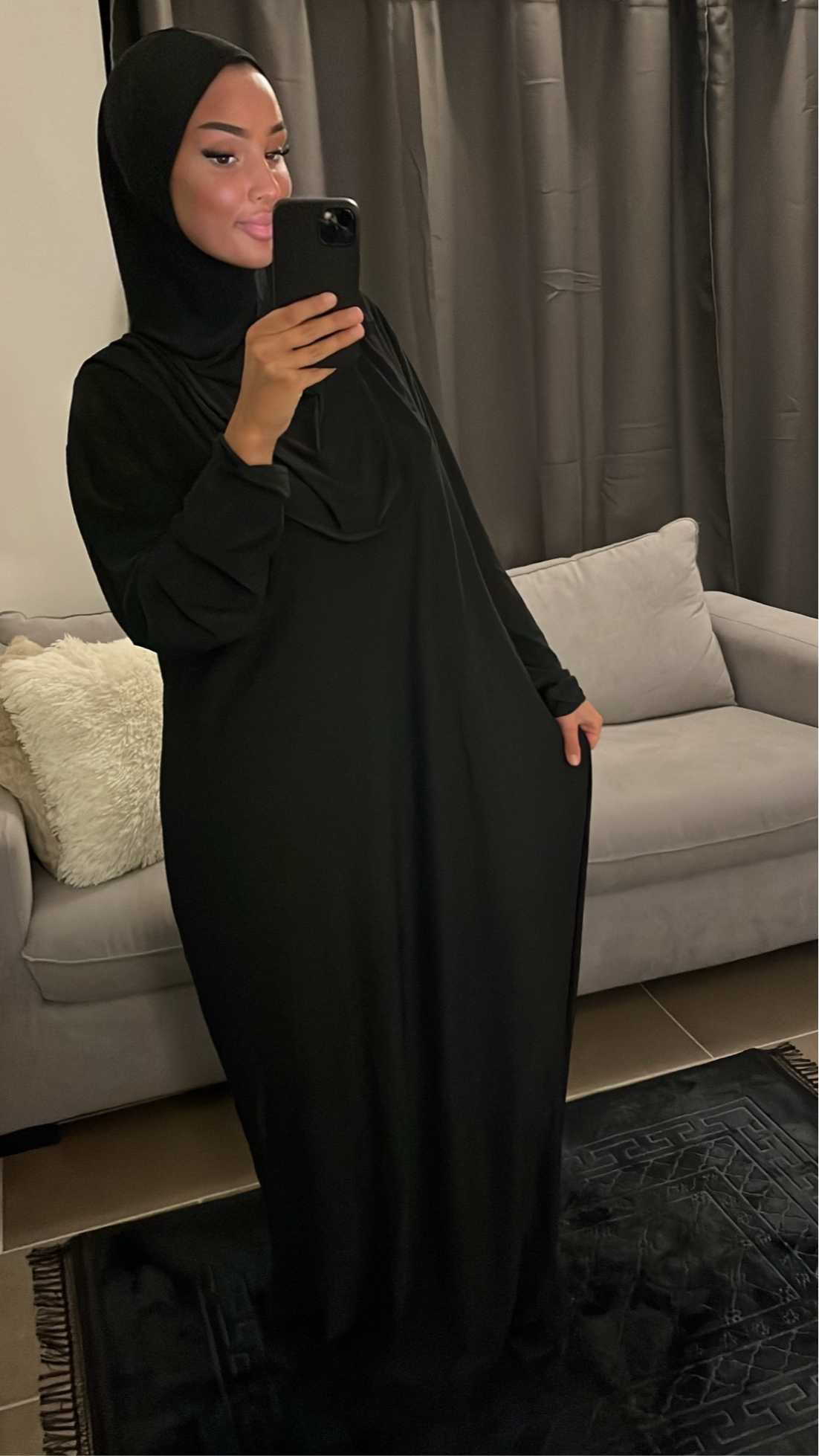 ROBE DE PRIÈRE NOIR
